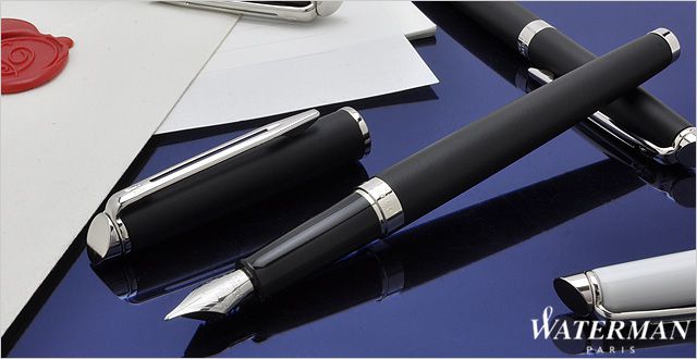 WATERMAN（ウォーターマン） 万年筆 メトロポリタン エッセンシャル マットブラックCT S225915