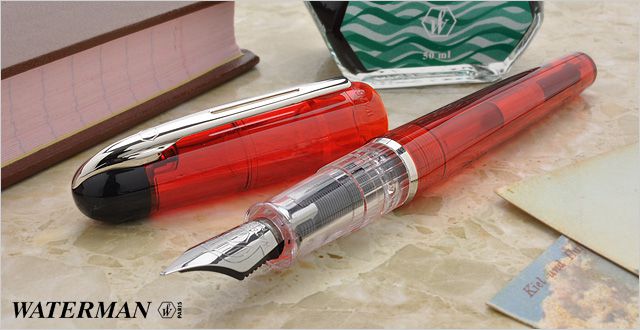 WATERMAN（ウォーターマン） 万年筆 クルトゥール クリアレッド