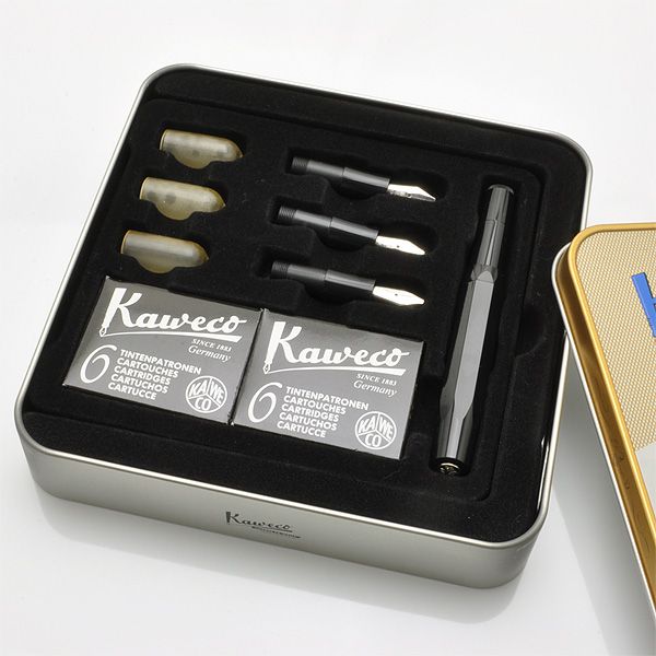 Kaweco（カヴェコ）カリグラフィーペン カリグラフィーセット ブラック KAWECO-CALI-BK