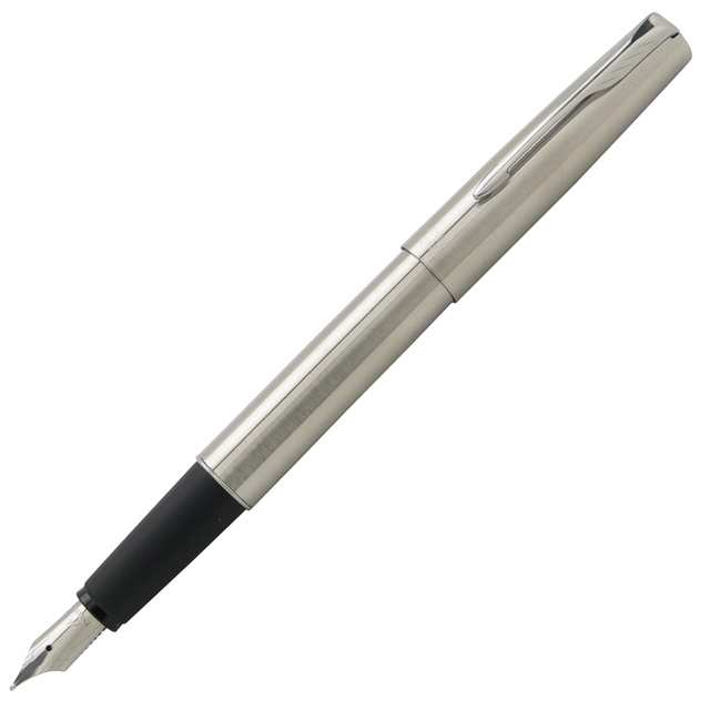 PARKER（パーカー）万年筆 フロンティア SS CT 136162+S【カートリッジ ブルーブラック 付き】