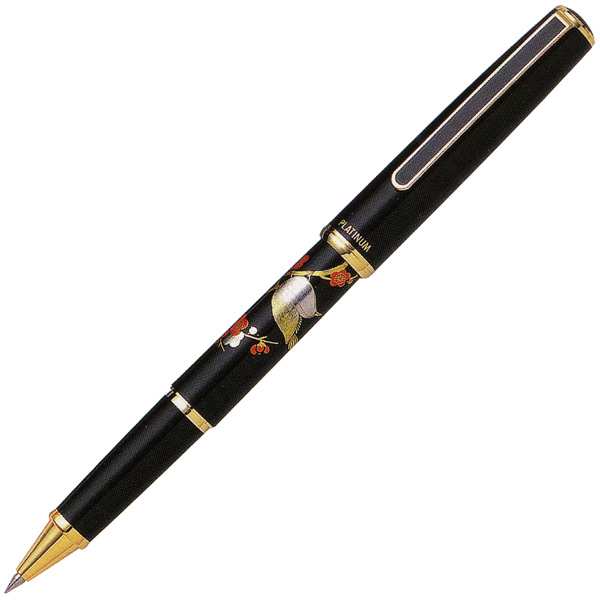 プラチナ万年筆 ゲルインキボールペン GEL ROLLER 近代蒔絵 GBTL-4000M-31 ウメニウグイス
