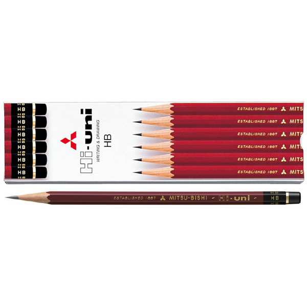 三菱鉛筆（鉛筆） 鉛筆 ハイユニ K 1ダース HUK