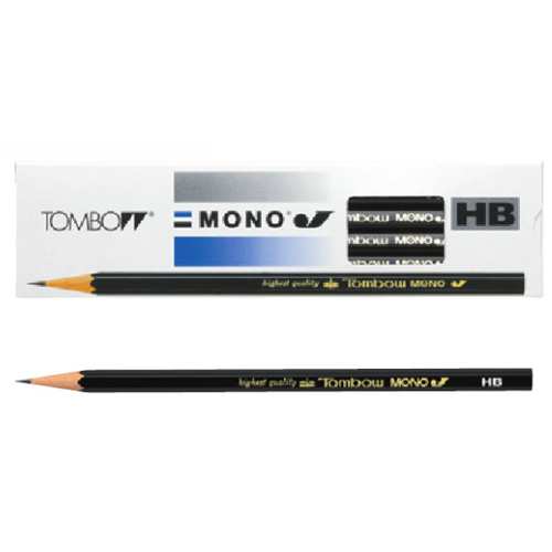 TOMBOW（トンボ鉛筆） 鉛筆 MONO（モノ） モノJ 1ダース MONO-J