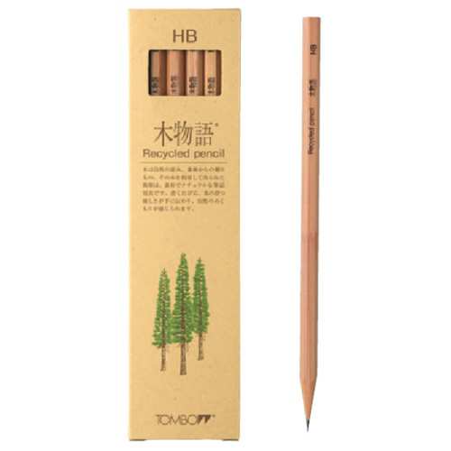 TOMBOW トンボ鉛筆 鉛筆 木物語 1ダース | 世界の筆記具ペンハウス