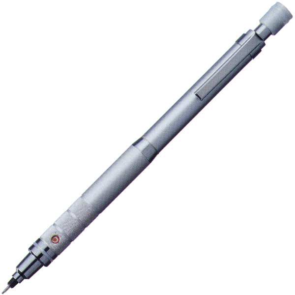 三菱鉛筆 ペンシル KURU TOGA クルトガ ローレットモデル M5-10171P-26 シルバー 0.5mm