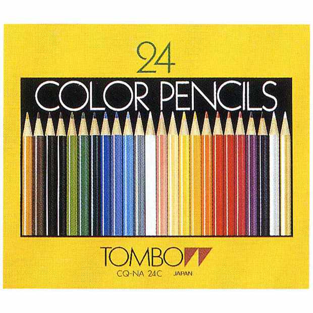 TOMBOW トンボ鉛筆 色鉛筆 CQ-NA24C 24色（紙箱） | 世界の筆記具ペン