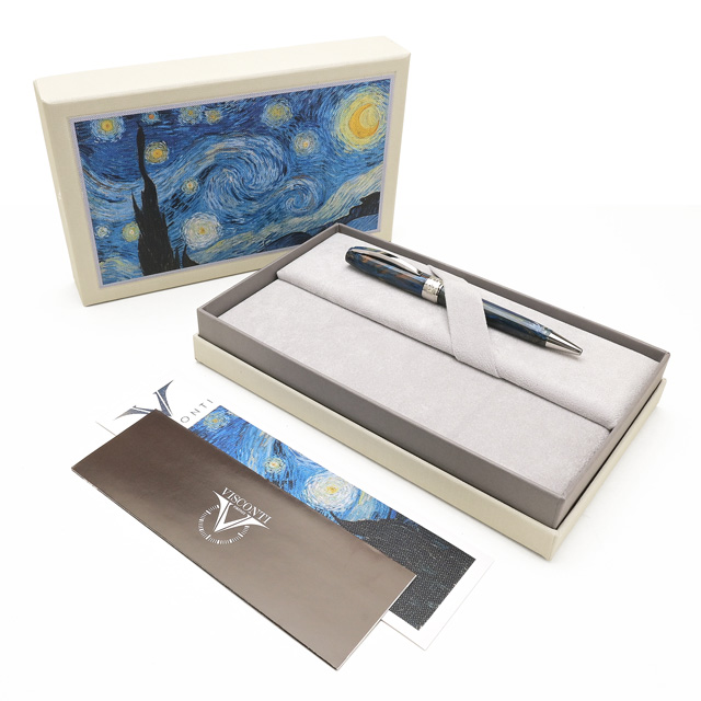 〈保証書•送料込〉Visconti ビスコンティ ゴッホ　星月夜　ボールペン ビスコンティ（VISCONTI） ボールペンVan Gogh ヴァン ゴッホ