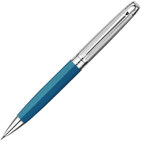 CARAN D'ACHE（カランダッシュ）ペンシル 0.7mm レマン コレクション XN4769-171 バイカラー ターコイズブルー