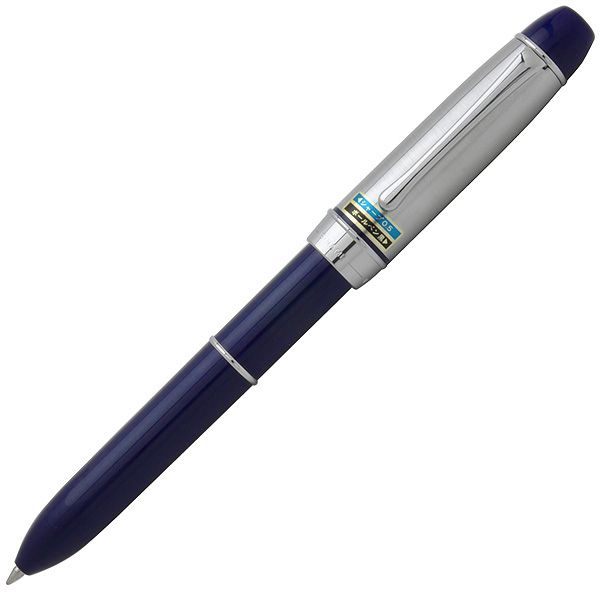 三菱鉛筆 ネームペン 印鑑付多機能ペン（ボールペン黒＋シャープ） 2051シリーズ SHW-2051-40 紺
