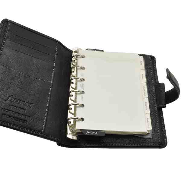 Filofax（ファイロファックス） ポケットサイズ ホルボーン システム手帳 F025115 ブラック