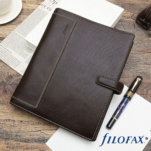 Filofax ファイロファックス システム手帳 ホルボーン A5 ブラウン