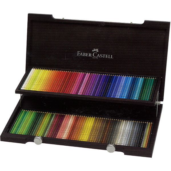 FABER-CASTELL（ファーバーカステル） 色鉛筆 ポリクロモス色鉛筆 110013 120色（木箱入）