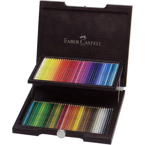 ファーバーカステル 水彩色鉛筆 アルブレヒト デューラー水彩色鉛筆 117572 72色（木箱入）