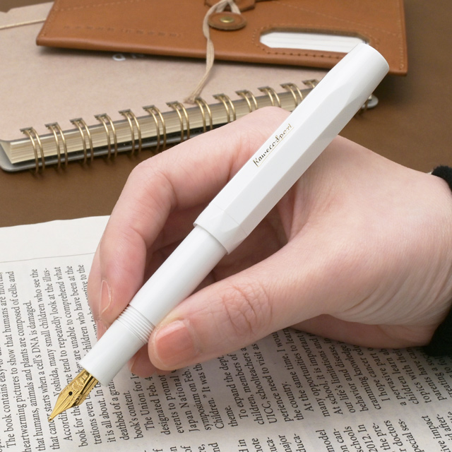 KAWECO 万年筆 カヴェコ 万年筆 クラシックスポーツ CSFP-WH ホワイト