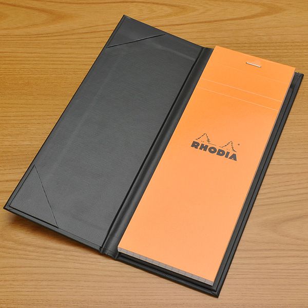 RHODIA（ロディア） メモパッド ロディア ハードカバー NO.8 ブラック cf-rdhc8bk