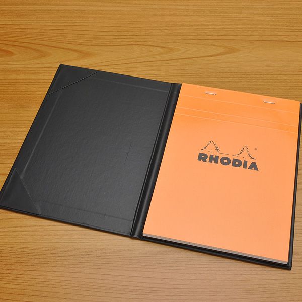 RHODIA（ロディア） メモパッド ロディア ハードカバー cf-rdhc16bk NO16 ブラック