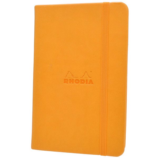 RHODIA（ロディア） A4サイズ ウェブノートブック cf118868 オレンジ 5mmドット方眼