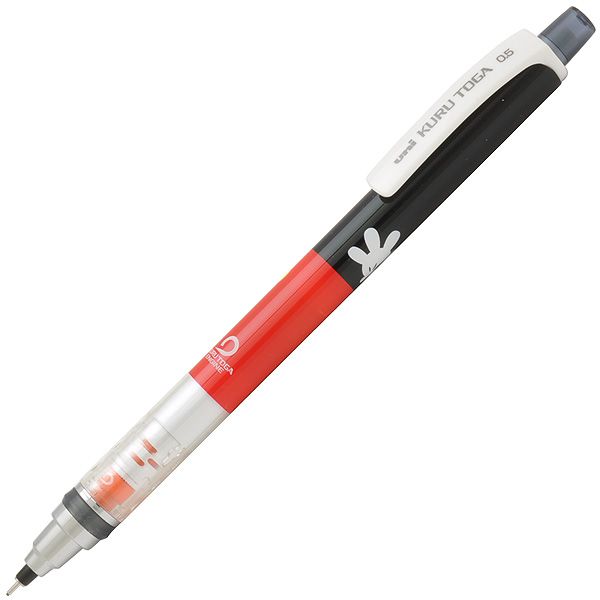 三菱鉛筆（ペン） ペンシル KURU TOGA クルトガ スタンダードモデル ディズニー M5650DS1P.MG ミッキーグローブ 0.5mm