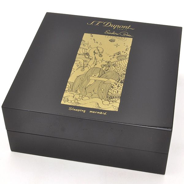 S T Dupont エス テー デュポン ローラーボール 限定品 プレミアム コレクション 尾田栄一郎 エス テー デュポン スリーピング マーメイド 世界の筆記具ペンハウス