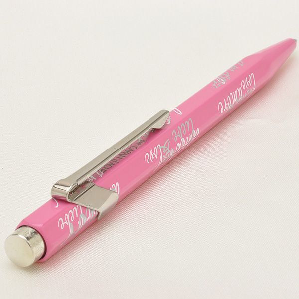 CARAN D'ACHE（カランダッシュ）ボールペン 限定品 Love Pen ラブ ピンク