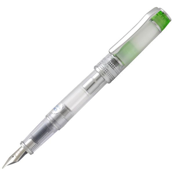 PILOT（パイロット） 万年筆 プレラ色彩逢い カリグラフィ FPRN-350R-TLGCM 透明ライトグリーン