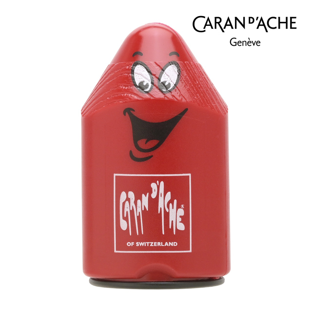 CARAN d'ACHE 色鉛筆 カランダッシュ アクセサリー 鉛筆削り 二つ穴