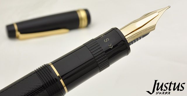 PILOT パイロット 万年筆 ジャスタス95 FJ-3MR-NB ネットブラック ...