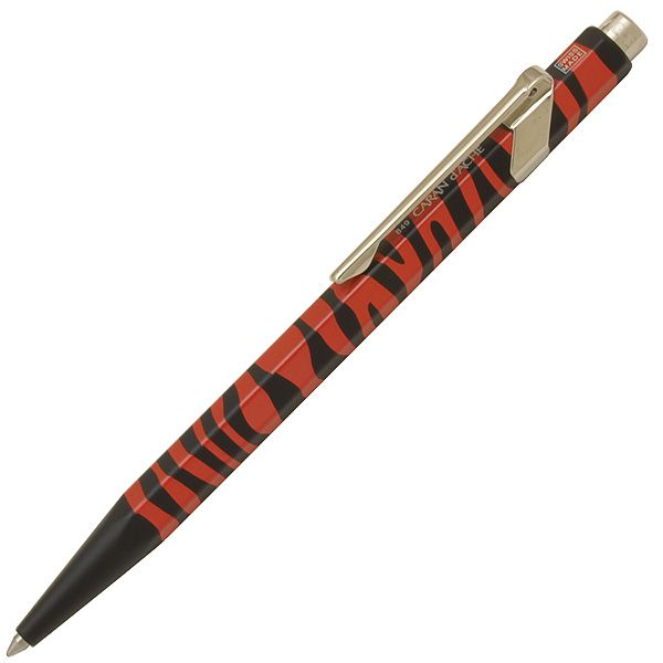 CARAN D'ACHE（カランダッシュ）ボールペン 限定品 849 ゼブラ 0849-610 レッド 缶ケース入り