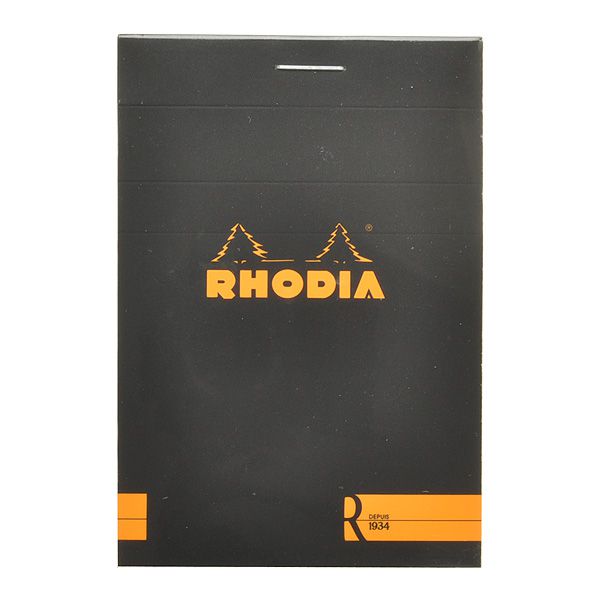 RHODIA（ロディア） 単品 ブロック R No.11 ブラック 横罫 cf112012
