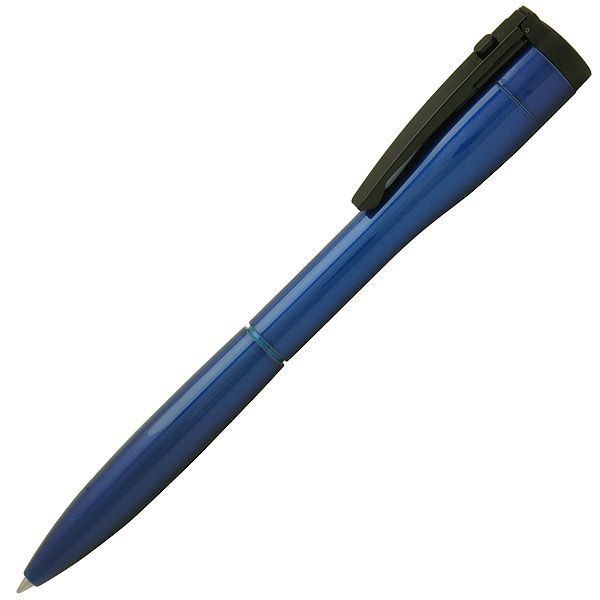 シヤチハタ ネームペン 既製 キャップレス エクセレント TKS-UXC2 ブルー