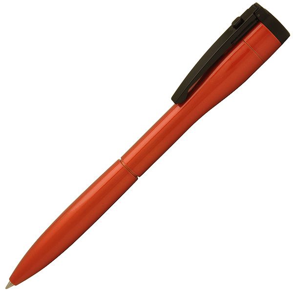 シヤチハタ ネームペン 既製 キャップレス エクセレント TKS-UXC3 オレンジ