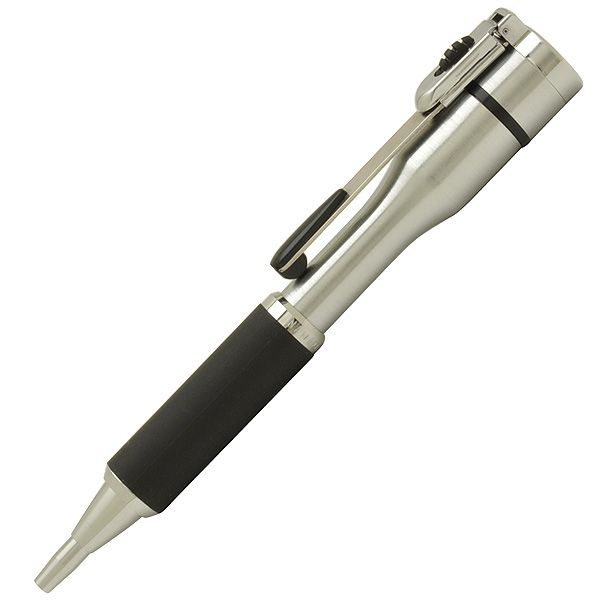 シヤチハタネームペン ボールペン キャップレス S TKS-AUS1 シルバー ネーム印既製 | 世界の筆記具ペンハウス