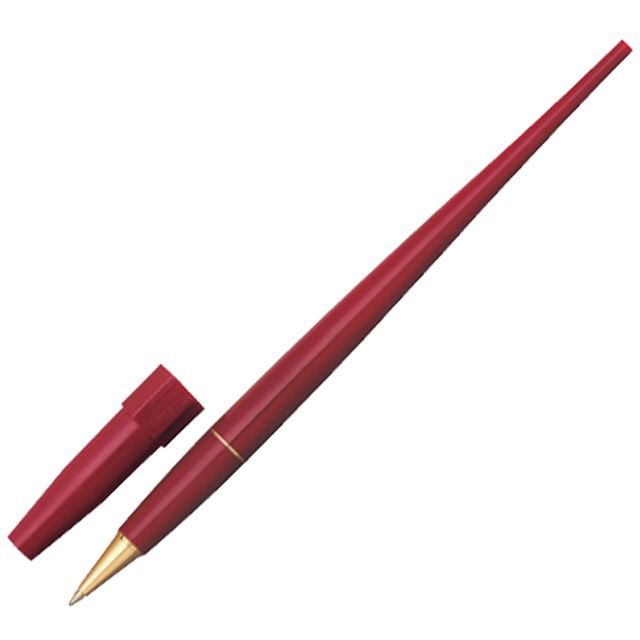 プラチナ万年筆 ボールペン デスクペン DB-500S-10 レッド（赤インク）