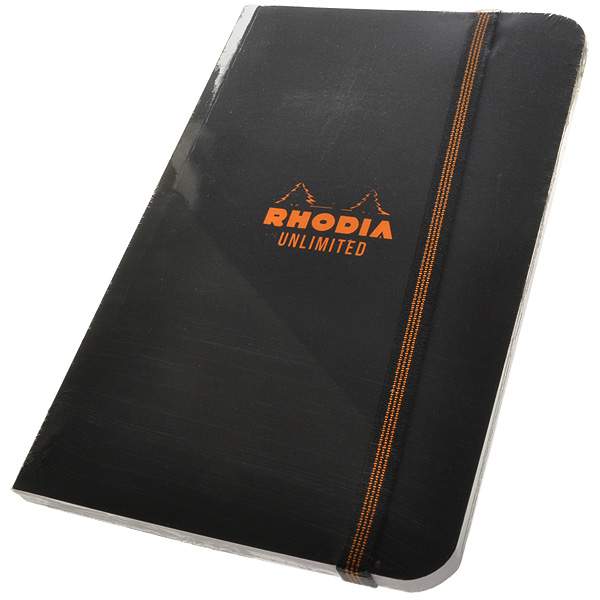 RHODIA（ロディア） アンリミテッド cf118958 ブラック 5mm方眼