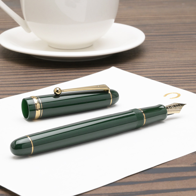PILOT パイロット 万年筆 カスタム74 ダークグリーン | ペンハウス