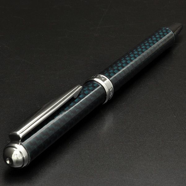 PLATINUM（プラチナ万年筆） ペンシル 0.5mm アフェクション・スイッチ（カーボン軸） カーボンブルー MSC-5000-51