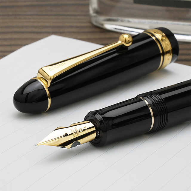あ*き様 【中古】PILOT パイロット カスタム 742 万年筆 14K 58 PILOT（パイロット）万年筆 カスタム742 ブラック | ペンハウス