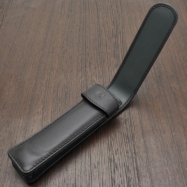 Pelikan（ペリカン）ペンケース 2本用 ブラック/グリーン TG-22N