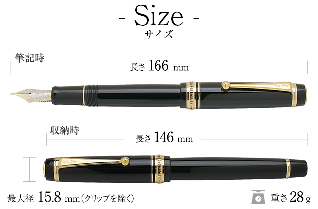 PILOT 万年筆 CUSTOM845 〈F〉〈M〉セット