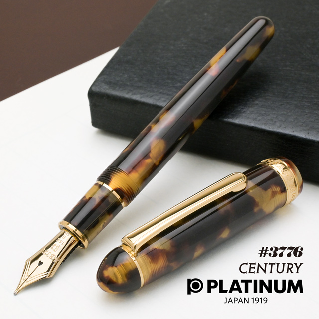 PLATINUM プラチナ万年筆 万年筆 Platinum ＃3776 セルロイド PTB
