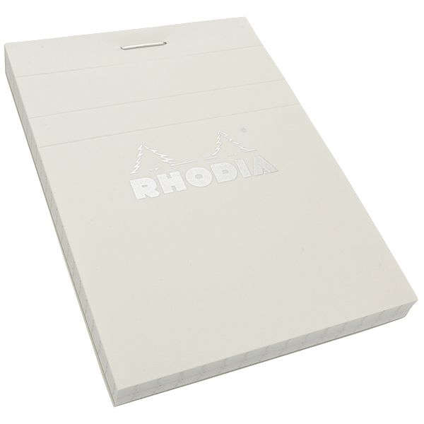 RHODIA（ロディア） ブロックロディア No.11 A7 単品 ホワイト 5mm方眼 CF11201