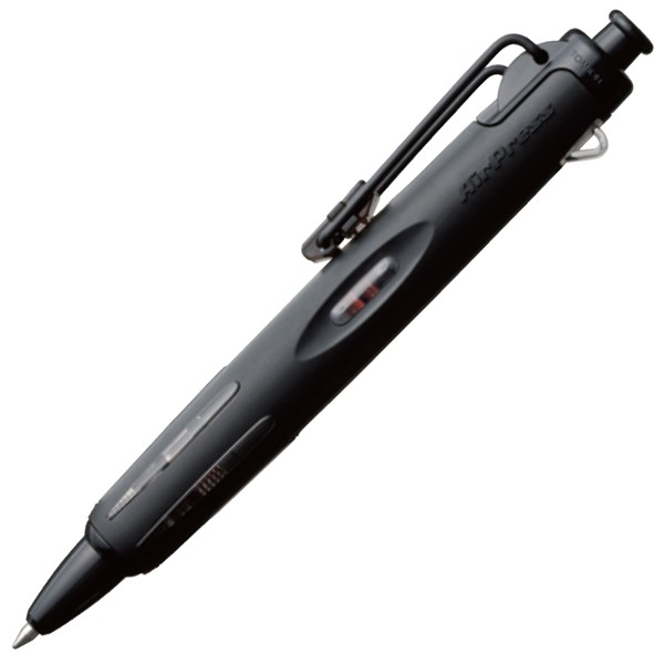 トンボ鉛筆 ボールペン AirPress（エアプレス） BC-AP12 フルブラック