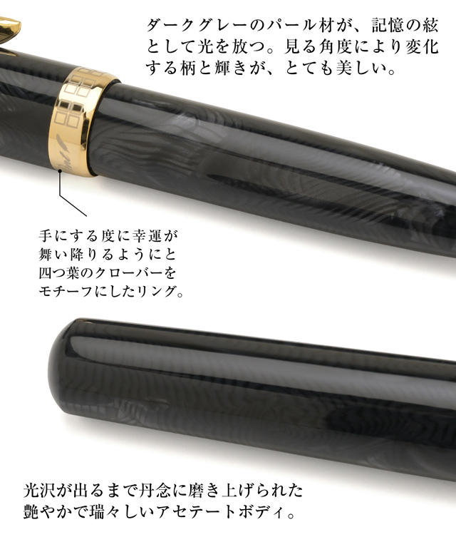 Pent〈ペント〉 by 大西製作所 万年筆 アセテート アークモデル 記憶の