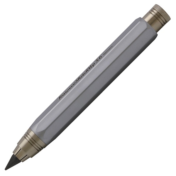 Kaweco（カヴェコ）ペンシル 5.6mm スケッチアップ クラッチペンシル ブラススティンクローム5.6【シャープナー付】 CL56BS