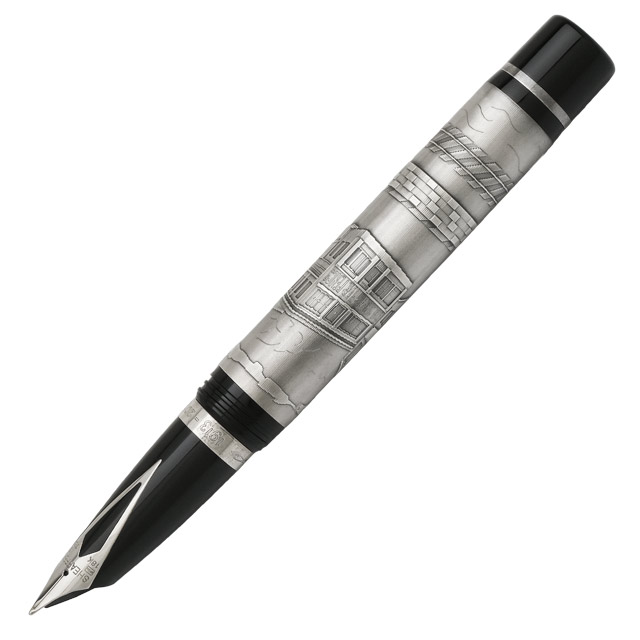 SHEAFFER 万年筆 スターリングシルバー　ケース付き SHEAFFER（シェーファー）万年筆 創業100周年記念 スターリング