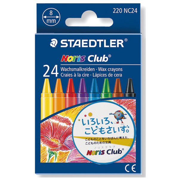 STAEDTLER（ステッドラー） クレヨン ノリスクラブ クレヨン 220NC24 24色セット