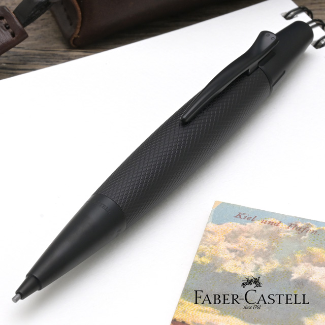 FABER-CASTELL（ファーバーカステル） ペンシル 1.4mm デザインシリーズ エモーション ピュアブラック 138690