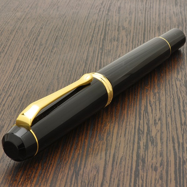 呉竹 万年筆 夢銀河 黒 DBA140-1