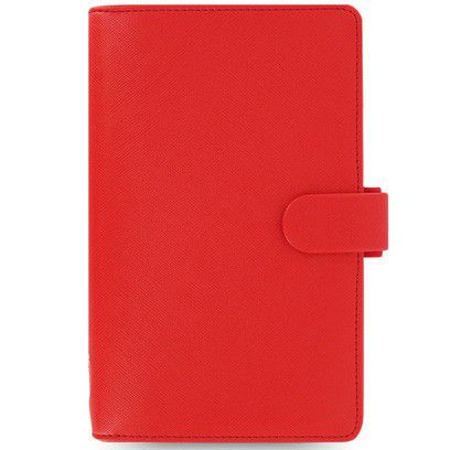 Filofax（ファイロファックス） コンパクトサイズ サフィアーノ システム手帳 022472 レッド