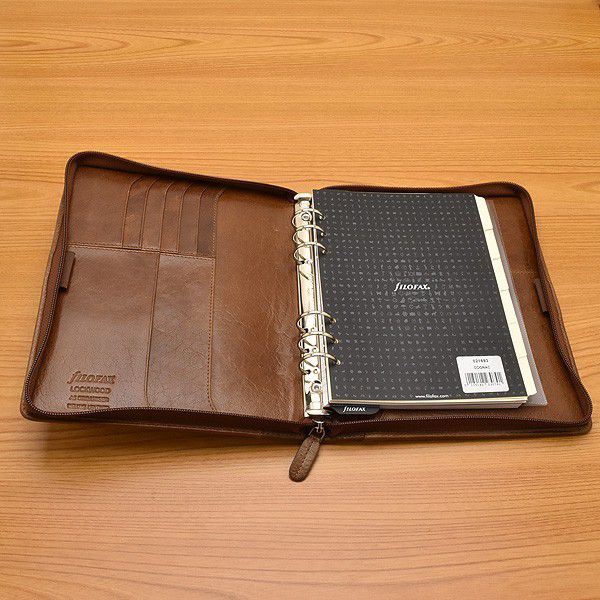 Filofax ファイロファックス システム手帳 ロックウッド ジップ A5